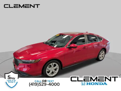 Red 2024 Honda Accord LX for sale in Mansfield, OH