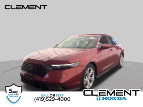 Red 2024 Honda Accord LX for sale in Mansfield, OH