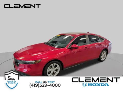 Red 2024 Honda Accord LX for sale in Mansfield, OH