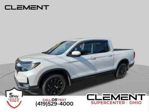 White 2023 Honda Ridgeline RTL for sale in Mansfield, OH