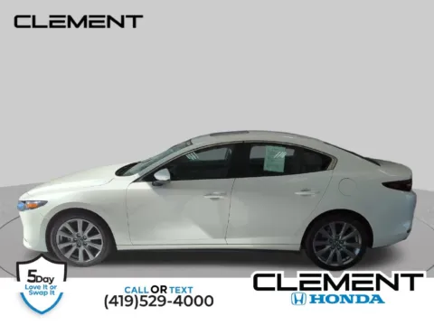 White 2025 Mazda Mazda3 2.5 S Preferred Package for sale in Mansfield, OH