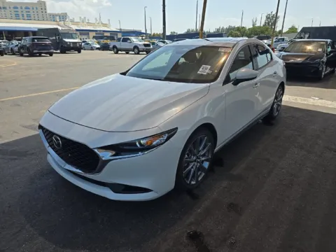 White 2025 Mazda Mazda3 2.5 S Preferred Package for sale in Mansfield, OH