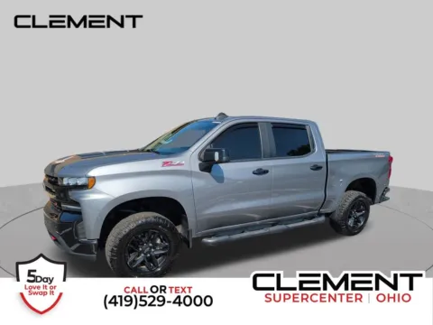 Gray 2022 Chevrolet Silverado 1500 LTD LT Trail Boss for sale in Mansfield, OH