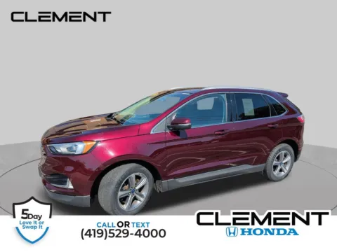 Red 2019 Ford Edge SEL for sale in Mansfield, OH