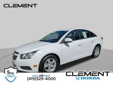 White 2014 Chevrolet Cruze 1LT for sale in Mansfield, OH