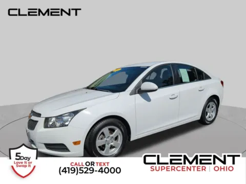 White 2014 Chevrolet Cruze 1LT for sale in Mansfield, OH