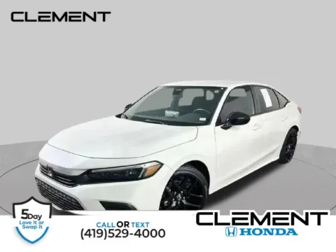 White 2022 Honda Civic Sport for sale in Mansfield, OH