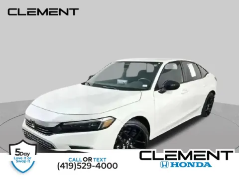 White 2022 Honda Civic Sport for sale in Mansfield, OH