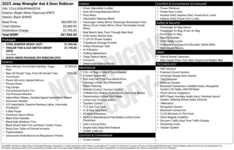 Photos of 2023 Jeep Wrangler Rubicon 4xe for sale in Mansfield, OH at Clement Supercenter Ohio