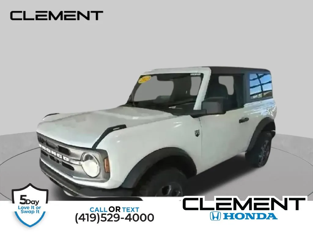 White 2022 Ford Bronco Big Bend for sale in Mansfield, OH
