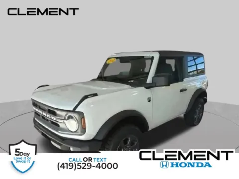 White 2022 Ford Bronco Big Bend for sale in Mansfield, OH