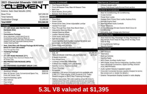 More photos of 2021 Chevrolet Silverado 1500 RST at Clement Supercenter Ohio, OH