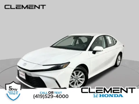 White 2025 Toyota Camry LE for sale in Mansfield, OH