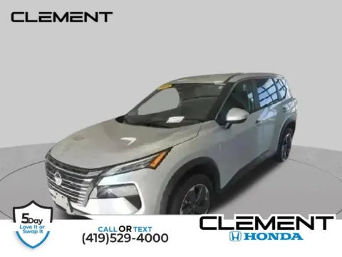 Silver 2025 Nissan Rogue SV for sale in Mansfield, OH