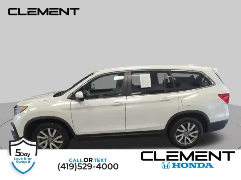 White 2021 Honda Pilot EX-L for sale in Mansfield, OH