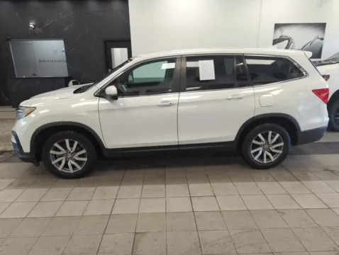 White 2021 Honda Pilot EX-L for sale in Mansfield, OH