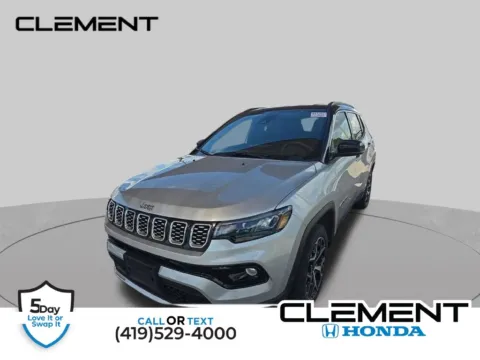 Silver 2025 Jeep Compass Limited for sale in Mansfield, OH