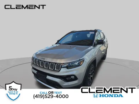 Silver 2025 Jeep Compass Limited for sale in Mansfield, OH