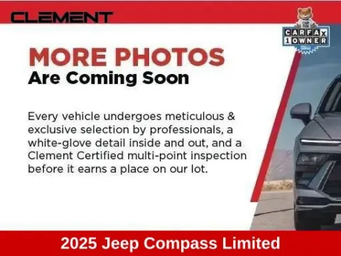 More photos of 2025 Jeep Compass Limited at Clement Supercenter Ohio, OH