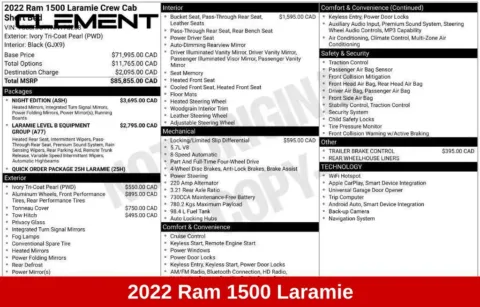 More photos of 2022 Ram 1500 Laramie at Clement Supercenter Ohio, OH