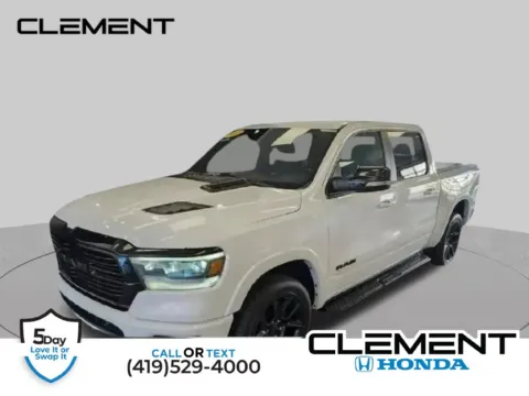 White 2022 Ram 1500 Laramie for sale in Mansfield, OH