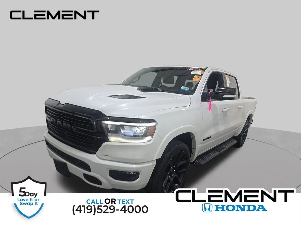 White 2022 Ram 1500 Laramie for sale in Mansfield, OH