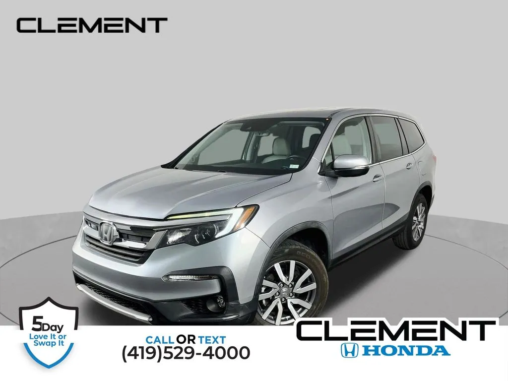 Silver 2021 Honda Pilot EX-L for sale in Mansfield, OH