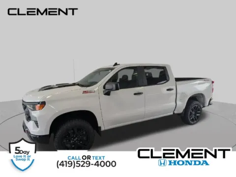 White 2025 Chevrolet Silverado 1500 Custom Trail Boss for sale in Mansfield, OH