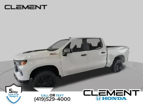 White 2025 Chevrolet Silverado 1500 Custom Trail Boss for sale in Mansfield, OH