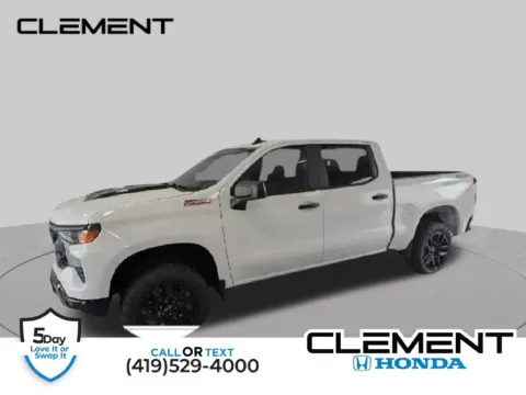 White 2025 Chevrolet Silverado 1500 Custom Trail Boss for sale in Mansfield, OH