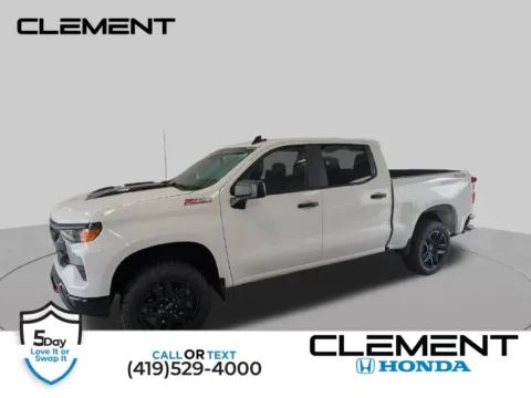 White 2025 Chevrolet Silverado 1500 Custom Trail Boss for sale in Mansfield, OH