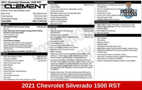 More photos of 2021 Chevrolet Silverado 1500 RST at Clement Supercenter Ohio, OH