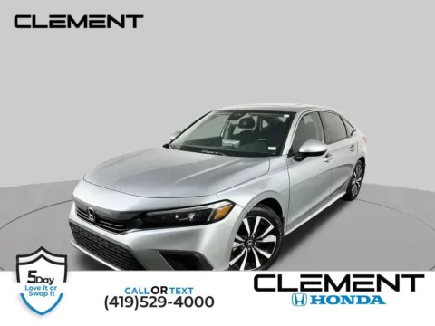 Silver 2022 Honda Civic EX for sale in Mansfield, OH