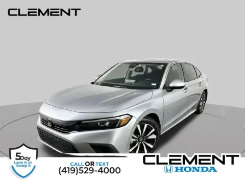Silver 2022 Honda Civic EX for sale in Mansfield, OH
