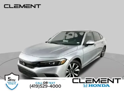 Silver 2022 Honda Civic EX for sale in Mansfield, OH