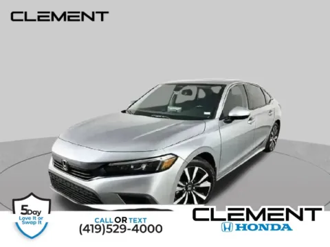 Silver 2022 Honda Civic EX for sale in Mansfield, OH