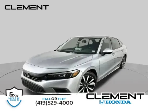 Silver 2022 Honda Civic EX for sale in Mansfield, OH
