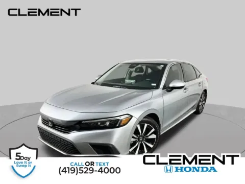 Silver 2022 Honda Civic EX for sale in Mansfield, OH