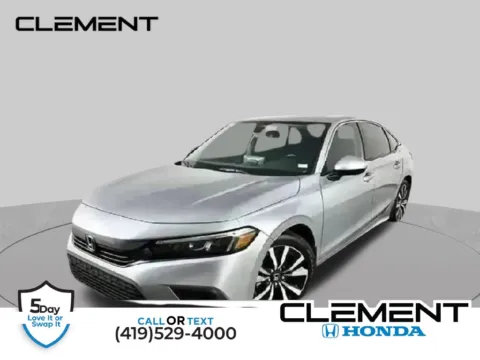 Silver 2022 Honda Civic EX for sale in Mansfield, OH