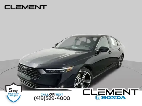 Black 2024 Honda Accord Hybrid Sport for sale in Mansfield, OH