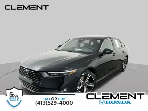Black 2024 Honda Accord Hybrid Sport for sale in Mansfield, OH