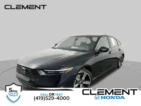 Black 2024 Honda Accord Hybrid Sport for sale in Mansfield, OH