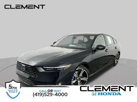 Black 2024 Honda Accord Hybrid Sport for sale in Mansfield, OH