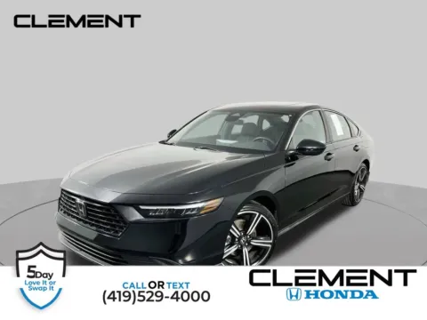 Black 2024 Honda Accord Hybrid Sport for sale in Mansfield, OH