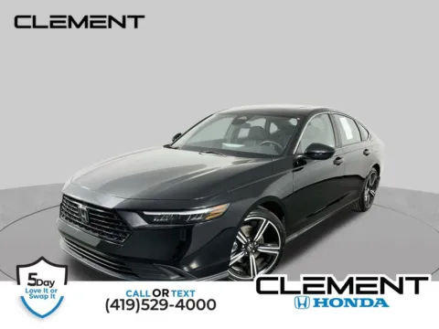 Black 2024 Honda Accord Hybrid Sport for sale in Mansfield, OH