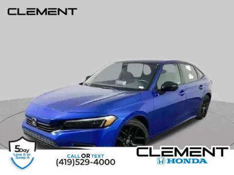 Blue 2024 Honda Civic Sport for sale in Mansfield, OH