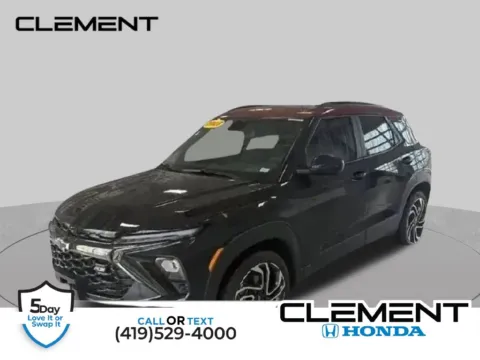 Black 2025 Chevrolet TrailBlazer RS for sale in Mansfield, OH