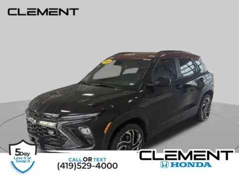 Black 2025 Chevrolet TrailBlazer RS for sale in Mansfield, OH