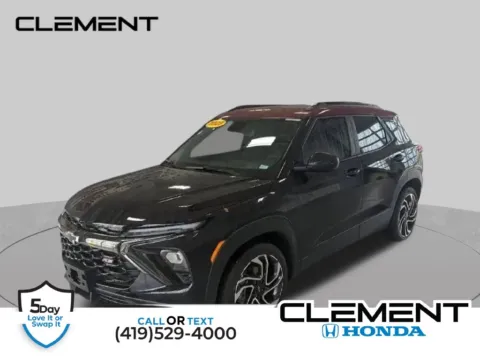 Black 2025 Chevrolet TrailBlazer RS for sale in Mansfield, OH