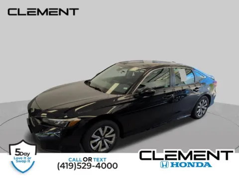 Black 2026 Honda Civic LX for sale in Mansfield, OH
